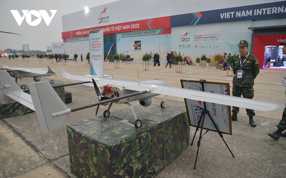 uav quan su viet nam tai trien lam quoc phong quoc te 2022 hinh anh 2