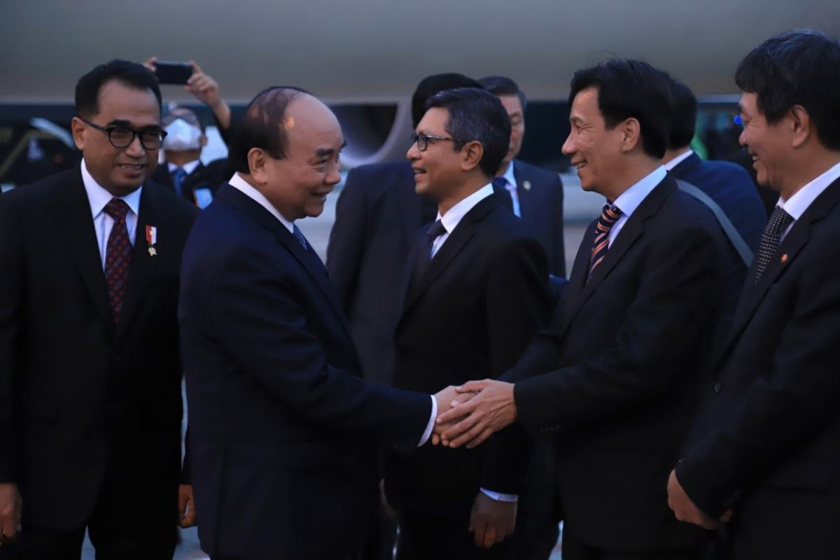 Chủ tịch nước Nguyễn Xuân Phúc đến Jakarta, bắt đầu thăm cấp Nhà nước Indonesia - 3