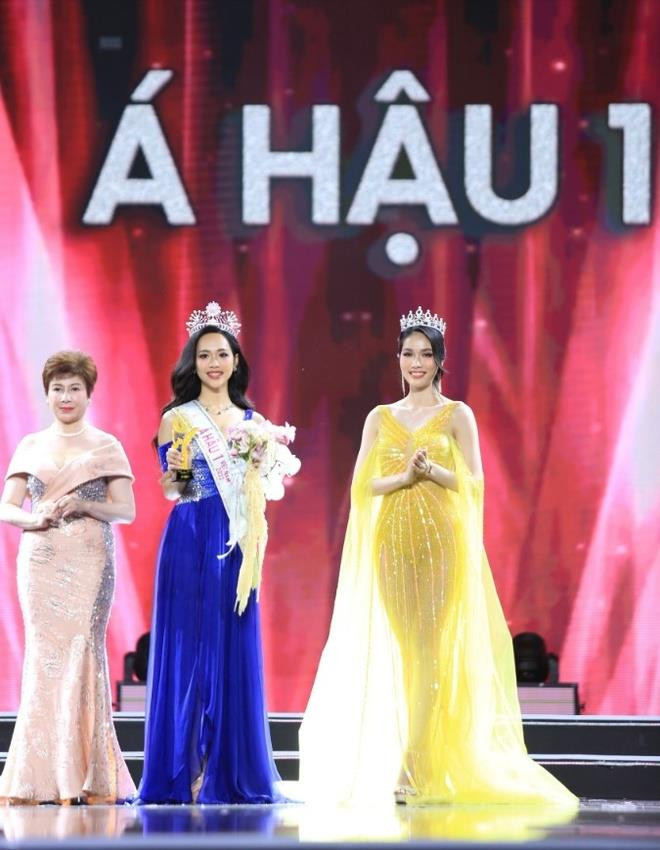 BTC Hoa hậu Việt Nam xin lỗi về sự cố váy xuyên thấu của Phương Anh - 1