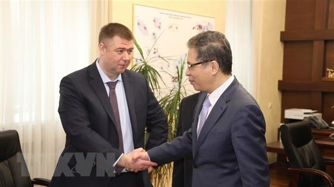 Đại sứ Việt Nam tại Nga thăm và chúc tết liên doanh dầu khí Rusvietpetro - ảnh 1