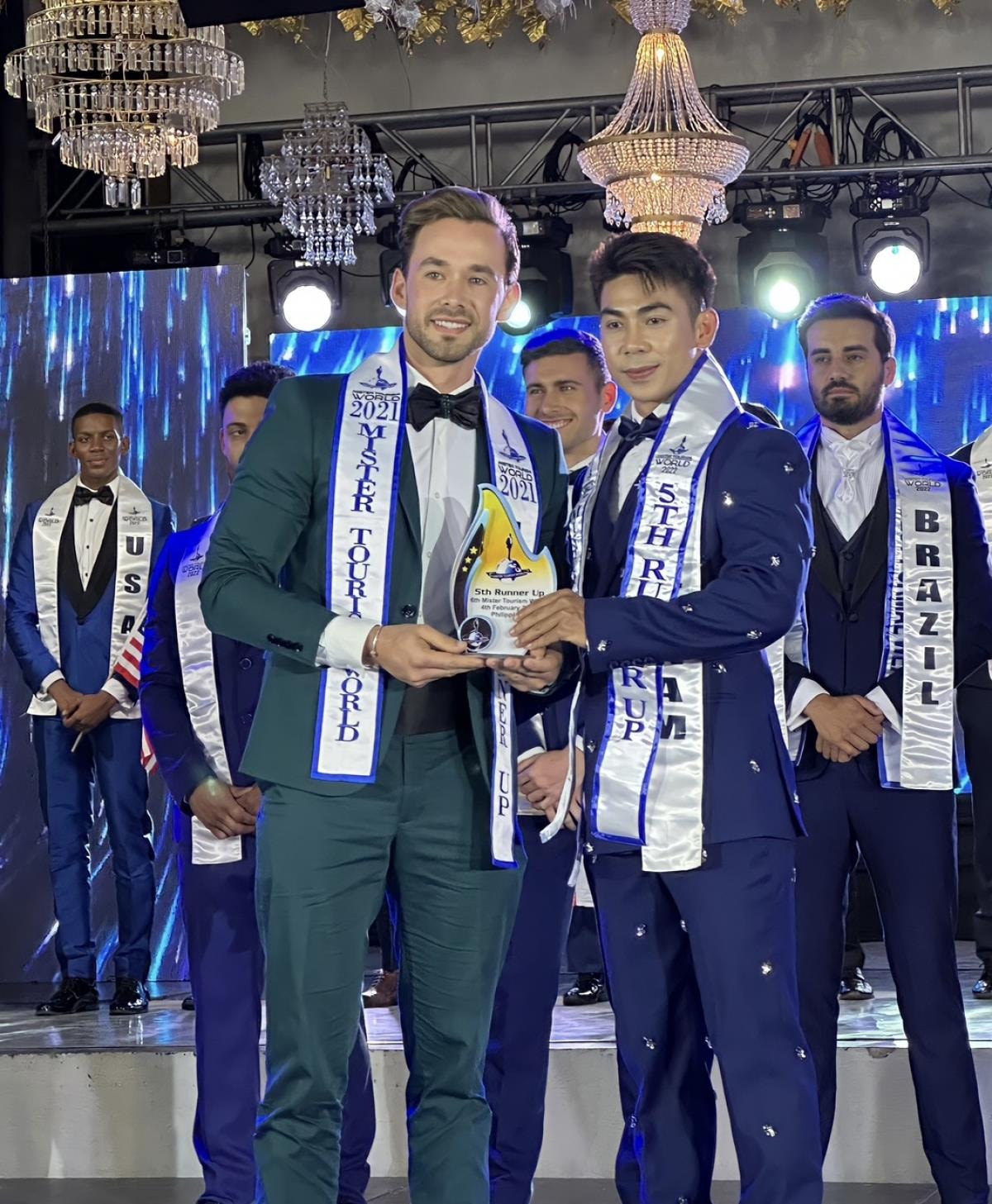Phùng Phước Thịnh đoạt Á vương 5 Mister Tourism World 2022 - 2