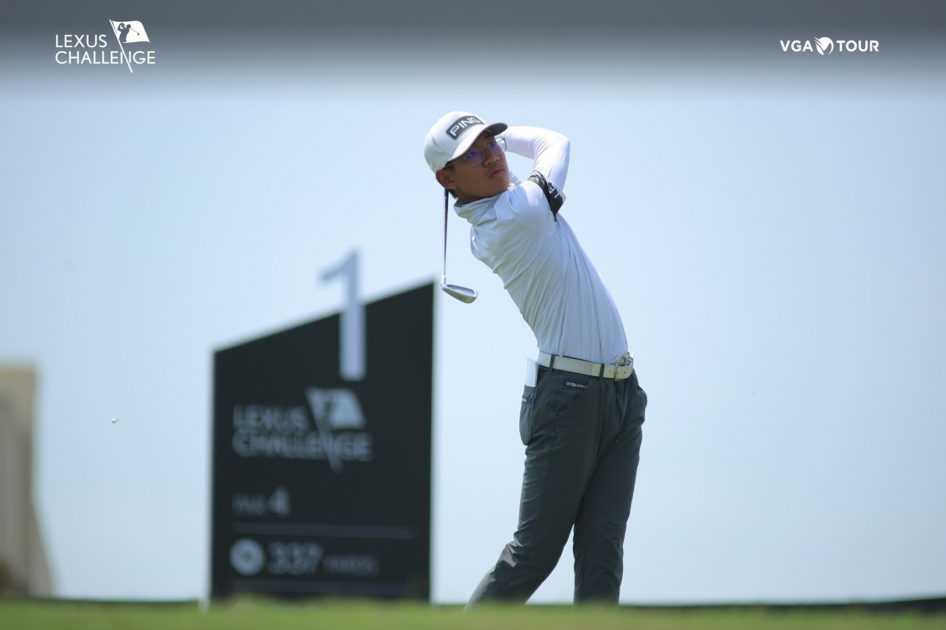 Lexus Challenge 2023: Golfer Lê Khánh Hưng vững ngôi đầu - 1