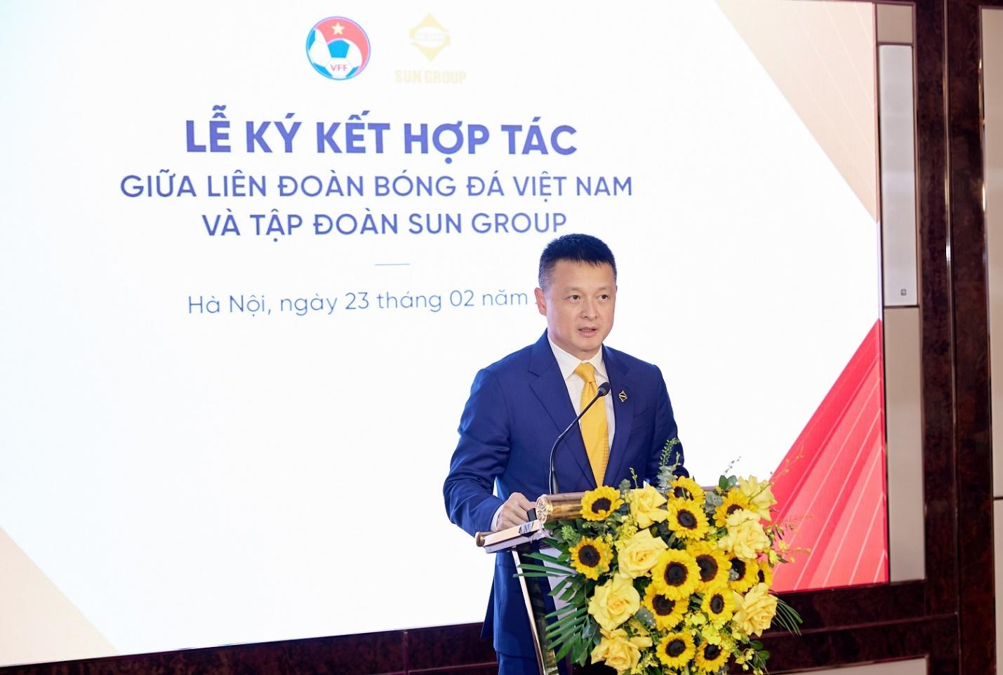 Tập đoàn Sun Group hợp tác với VFF phát triển bóng đá Việt Nam - 2
