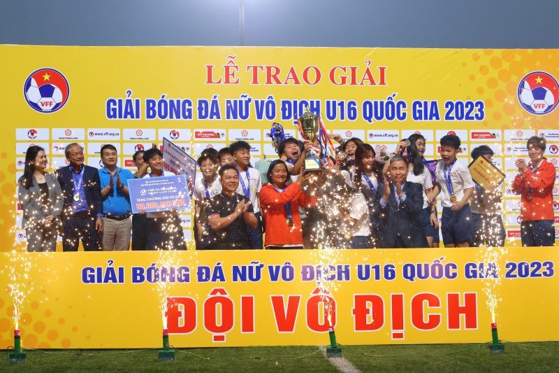 Phong Phú Hà Nam vô địch U16 Quốc gia 2023 - 2