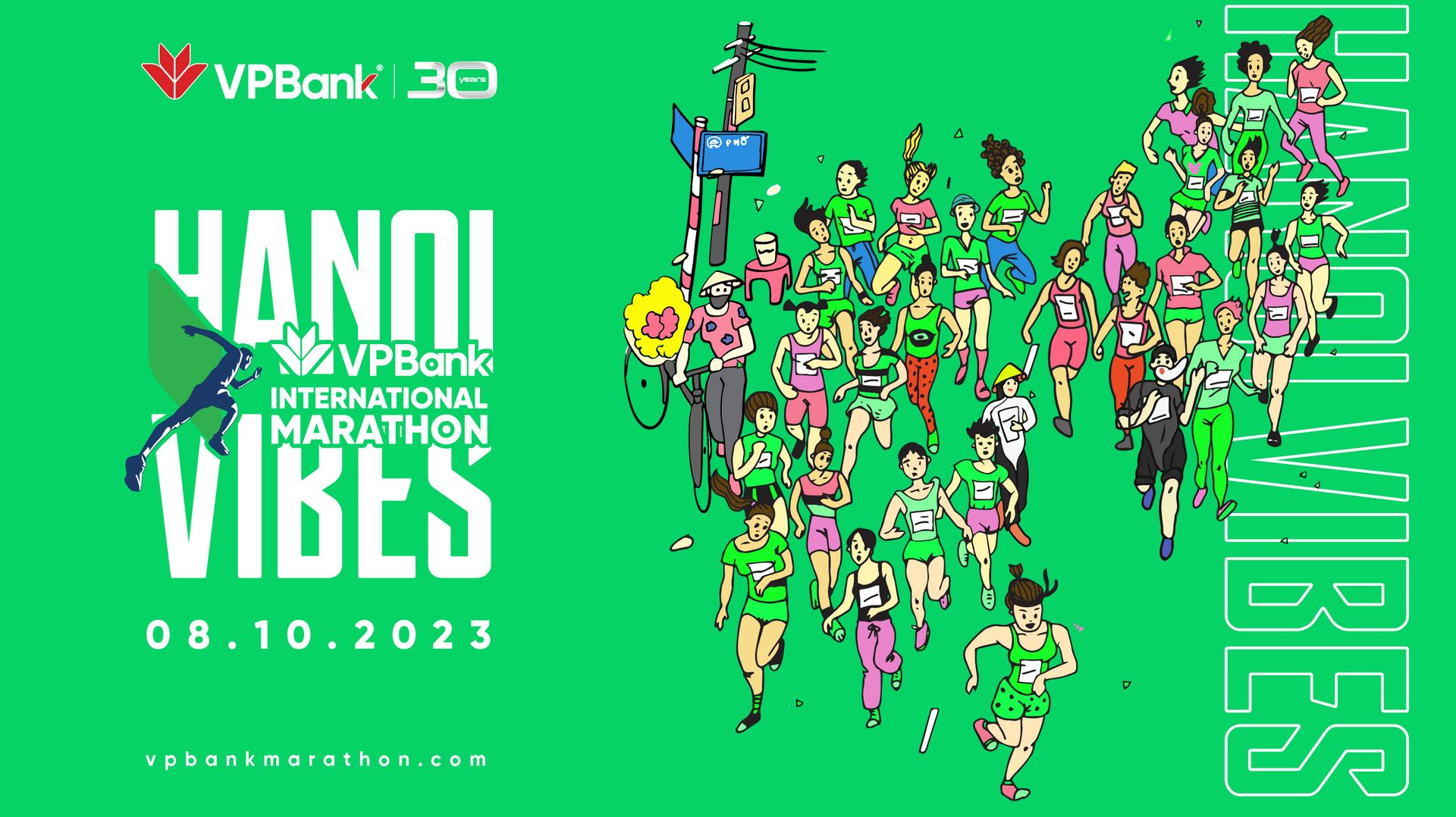Hơn 10 nghìn VĐV tận hưởng mùa thu Hà Nội trên đường chạy marathon quốc tế - 1