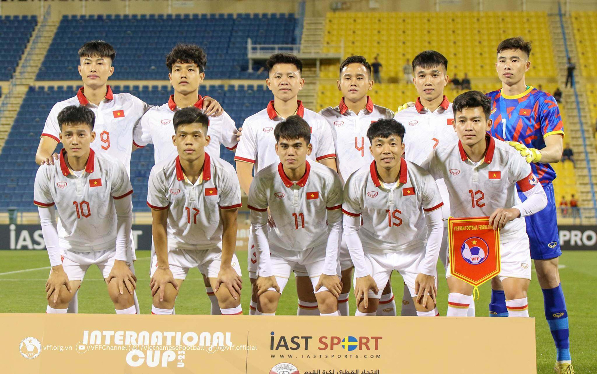 Bảng xếp hạng Doha Cup 2023: U23 Việt Nam đứng cuối - 1