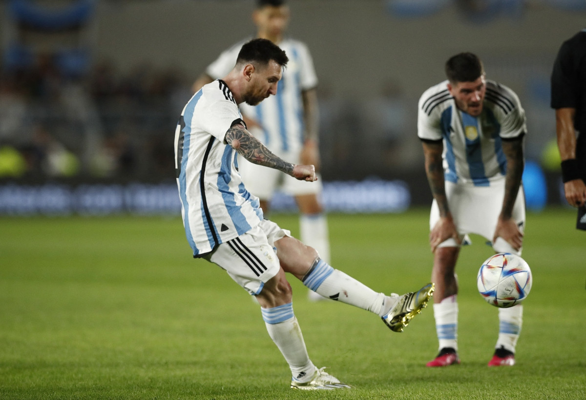 messi ghi ban, argentina thang tran dau tien sau khi vo dich world cup 2022 hinh anh 9