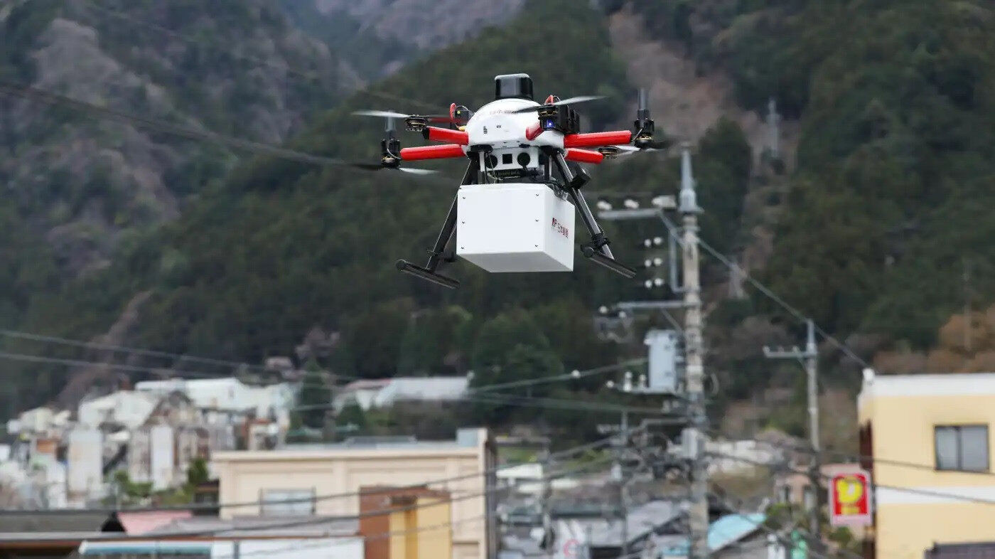 Giao hàng bằng máy bay không người lái tại Nhật Bản sắp thành hiện thực - 1