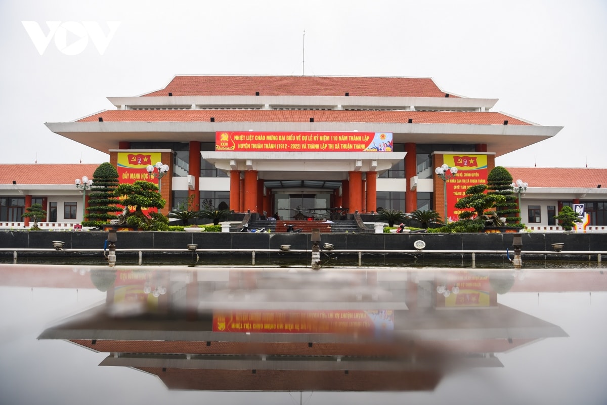 toan canh le cong bo thanh lap thi xa thuan thanh cua tinh bac ninh hinh anh 7