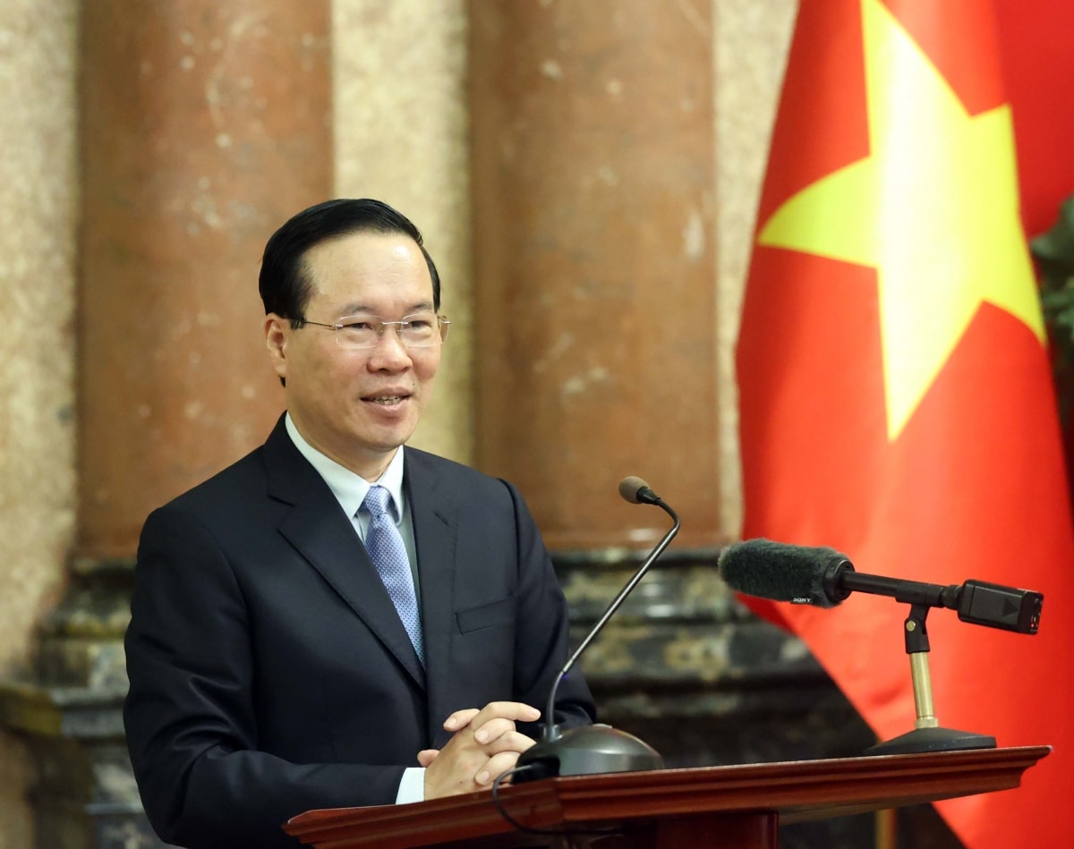 chủ tịch nước trao huân chương cho các vĐv, hlv có thành tích cao tại sea games 32 hình ảnh 4 chu tich nuoc trao huan chuong cho cac vDv, hlv co thanh tich cao tai sea games 32 hinh anh 4