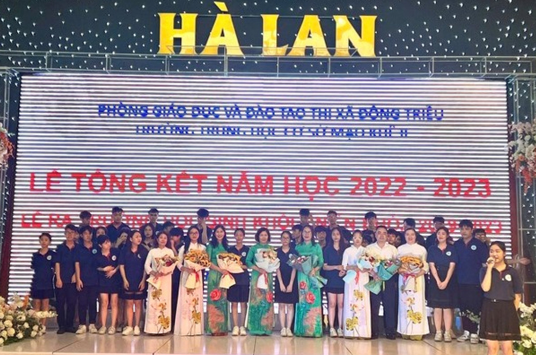 Quảng Ninh: Hiệu trưởng THCS Mạo Khê 2 phân trần về buổi tổng kết 'hoành tráng' - 6