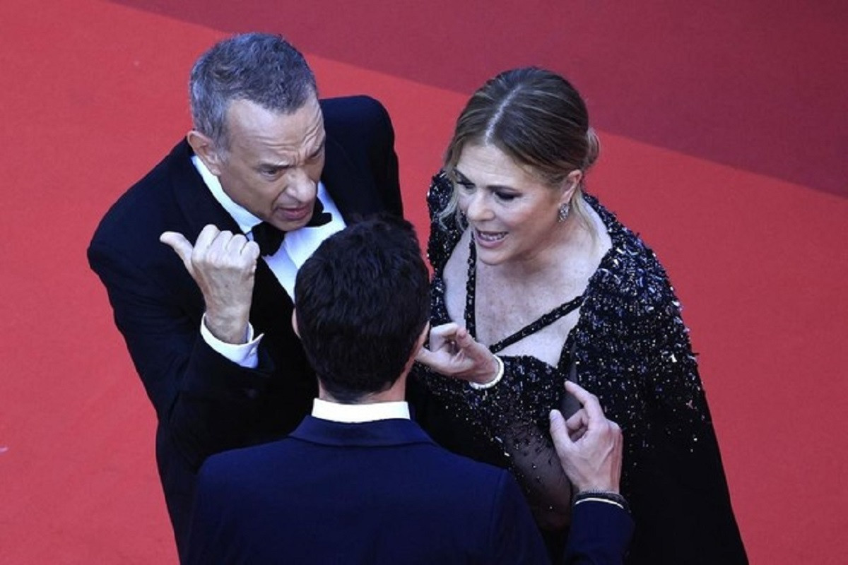 Vợ chồng Tom Hanks mắng mỏ nhân viên trên thảm đỏ Cannes - 5