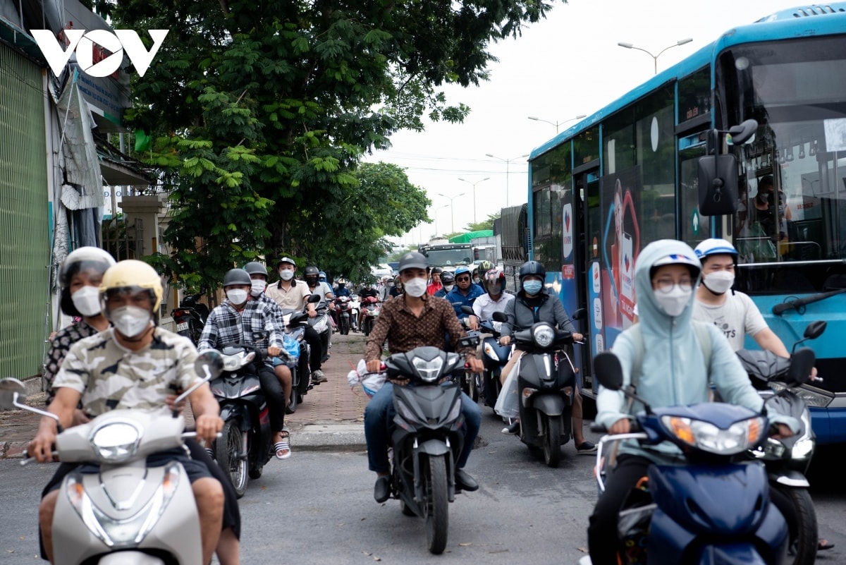 nam 2030, ha noi se dung duoc hoat dong xe may tai dia ban cac quan hinh anh 1