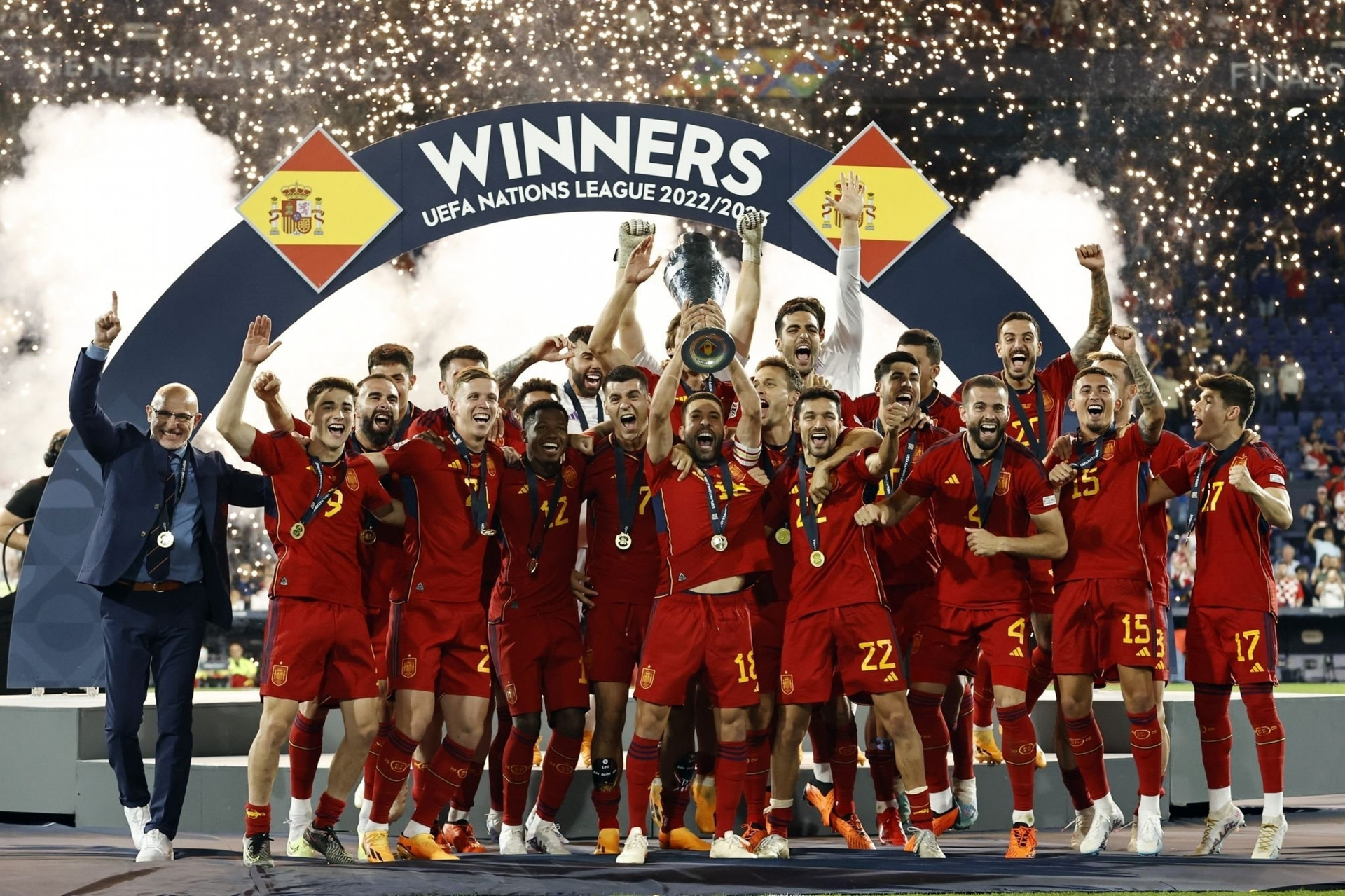 Đánh bại Croatia, Tây Ban Nha vô địch UEFA Nations League - 2