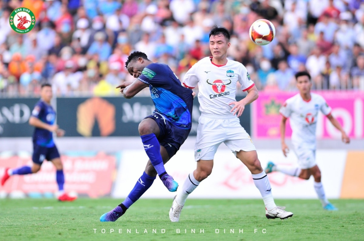 ket qua vong 13 v-league 2023 cu dup cua rafaelson giup binh Dinh nhan chim hagl hinh anh 1