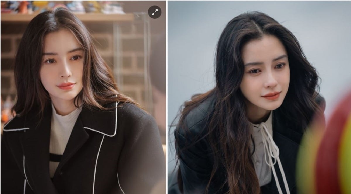 Trong phim mới, Angelababy tiết chế biểu cảm hơn nhưng lại bị chê đơ, thiếu tự nhiên. Ảnh: Weibo.