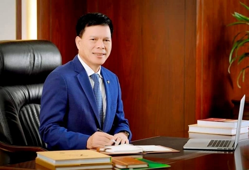 Ông Phạm Mạnh Thắng, nguyên Phó Tổng Giám đốc Vietcombank được bổ nhiệm Quyền Tổng Giám đốc PG Bank. (Ảnh: Bảo Linh)