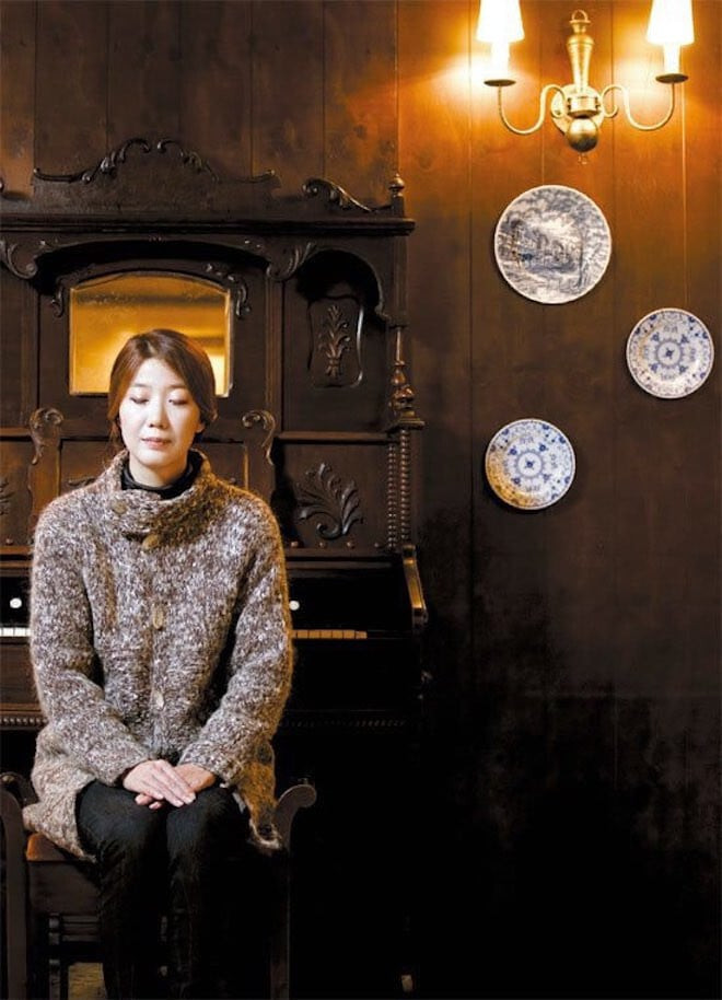 Nữ ca sĩ nổi tiếng của Hàn Quốc Lee Sang Eun.