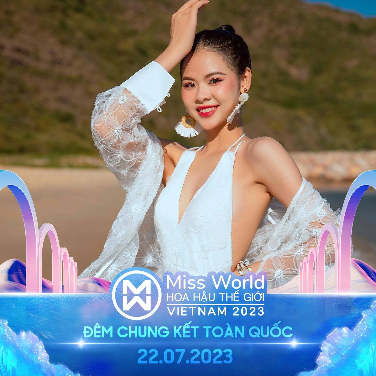 Ngắm nhan sắc hoa khôi bóng chuyền lọt top 10 Hoa hậu thế giới Việt Nam 2023 - 2