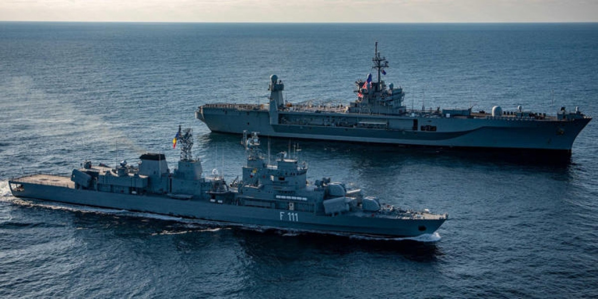 Hình ảnh chiến hạm của NATO trên biển Đen. (Ảnh: Hải quân Mỹ)