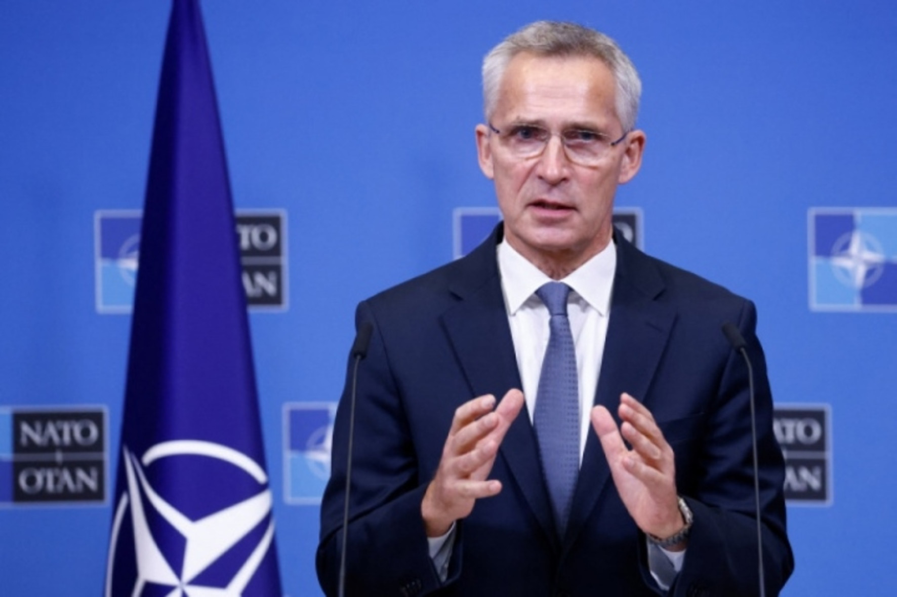 Tổng thư ký NATO Jens Stoltenberg. (Ảnh: Reuters)