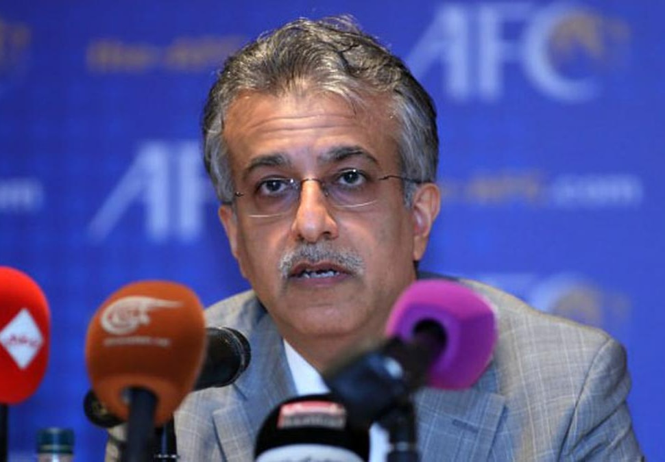 Chủ tịch Liên đoàn bóng đá châu Á (AFC) - ông Salman Bin Erbahim Al Khalifa.