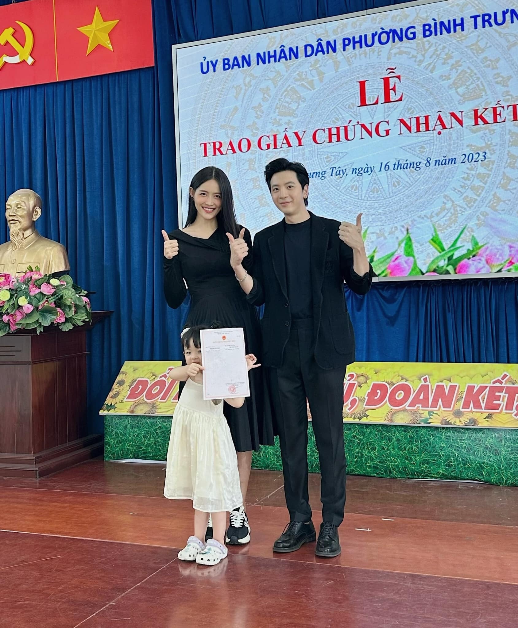 Sao Việt 17/8: Bình Tinh nhớ cha nuôi Vũ Linh, Quang Dũng tình tứ bên bạn gái - 5