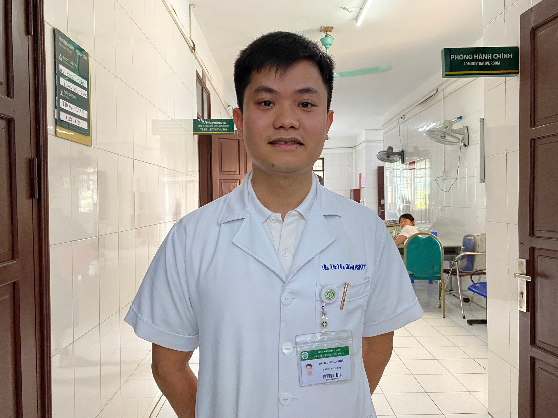 Ths.BS Vũ Văn Hoài – Phòng sử dụng chất và Y học hành vi – Viện Sức khỏe Tâm thần – Bệnh viện Bạch Mai.