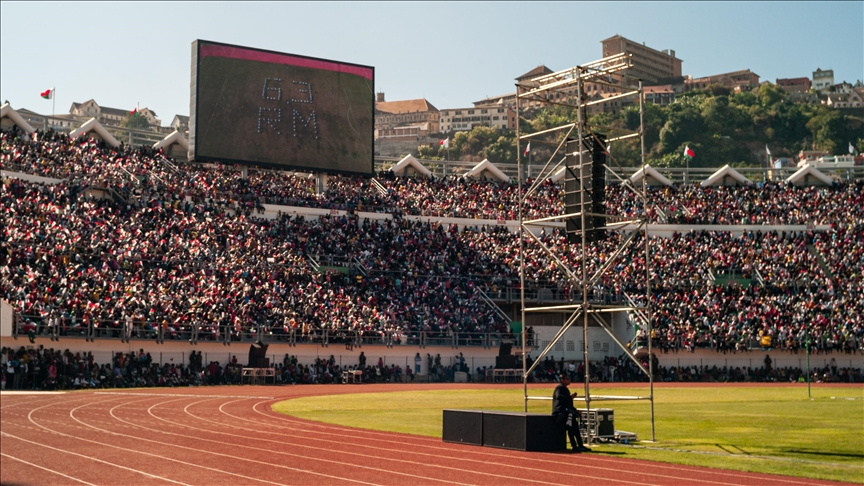 Sân vận động Barea ở Antananarivo, thủ đô Madagascar. (Ảnh: Aa)