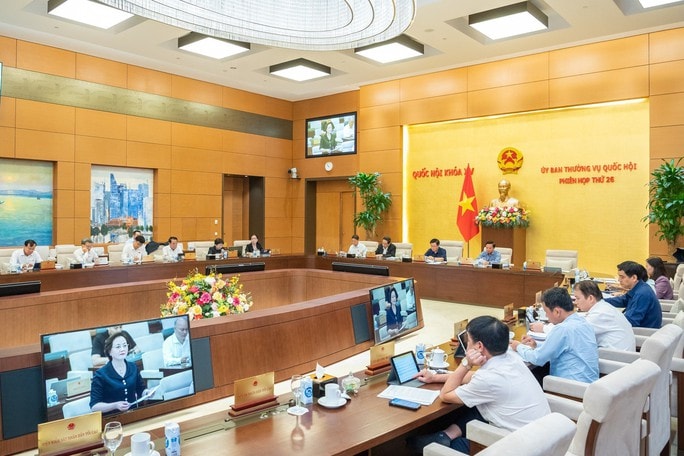 Ủy ban Thường vụ Quốc hội họp phiên 26 ngày 18/9