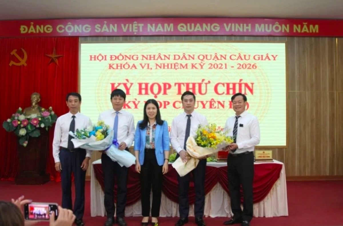 ha noi chuyen cong tac pho chu tich quan cau giay phu trach linh vuc xay dung hinh anh 1