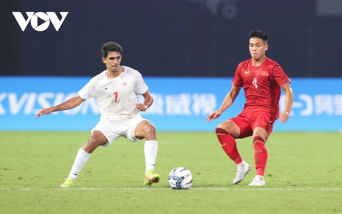 ket qua bong da asiad 19 olympic viet nam thua dam olympic iran hinh anh 1