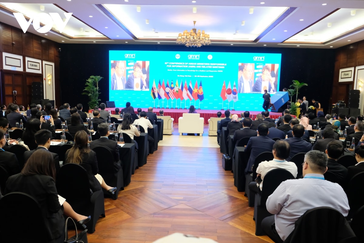 khai mạc hội nghị bộ trưởng thông tin asean lần thứ 16 amri-16 hình ảnh 1 khai mac hoi nghi bo truong thong tin asean lan thu 16 amri-16 hinh anh 1