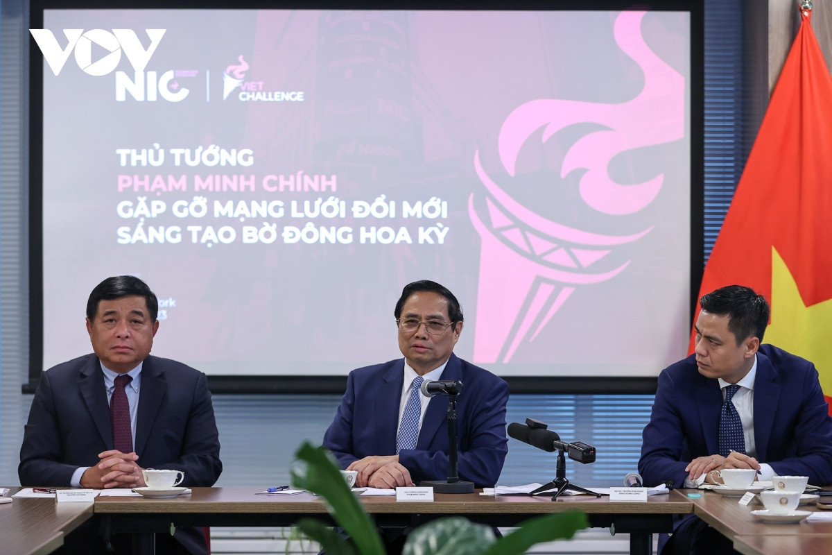 Thủ tướng Phạm Minh Chính gặp gỡ Mạng lưới đổi mới sáng tạo Việt Nam tại Hoa Kỳ - ảnh 1
