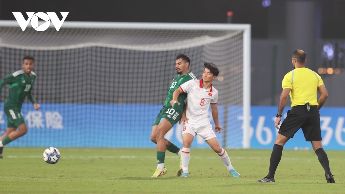 thua saudi arabia, olympic viet nam bi loai tu vong bang asiad 19 hinh anh 7