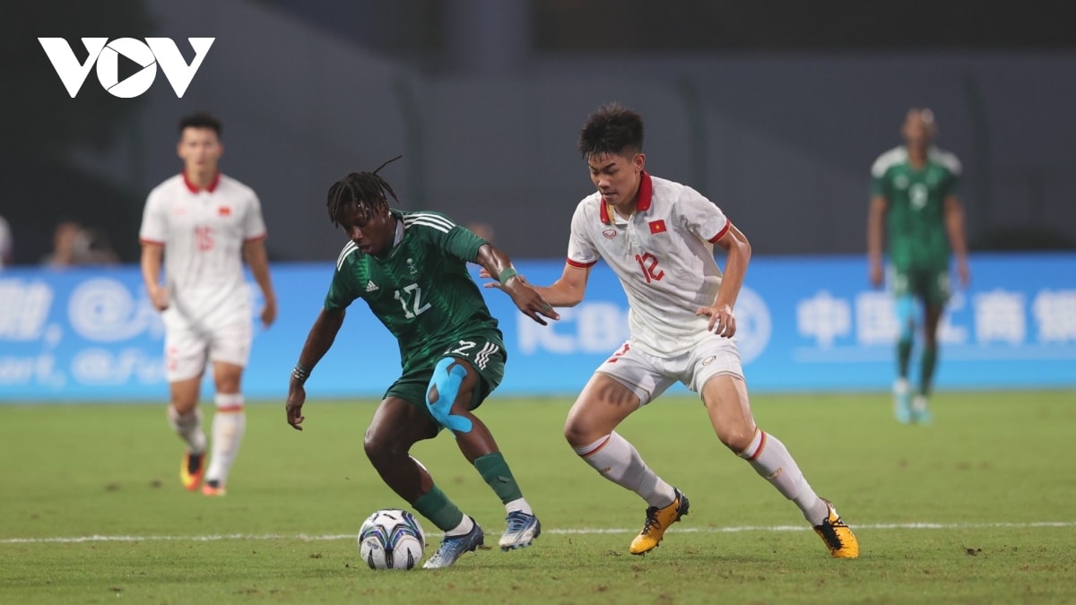 thua saudi arabia, olympic viet nam bi loai tu vong bang asiad 19 hinh anh 9