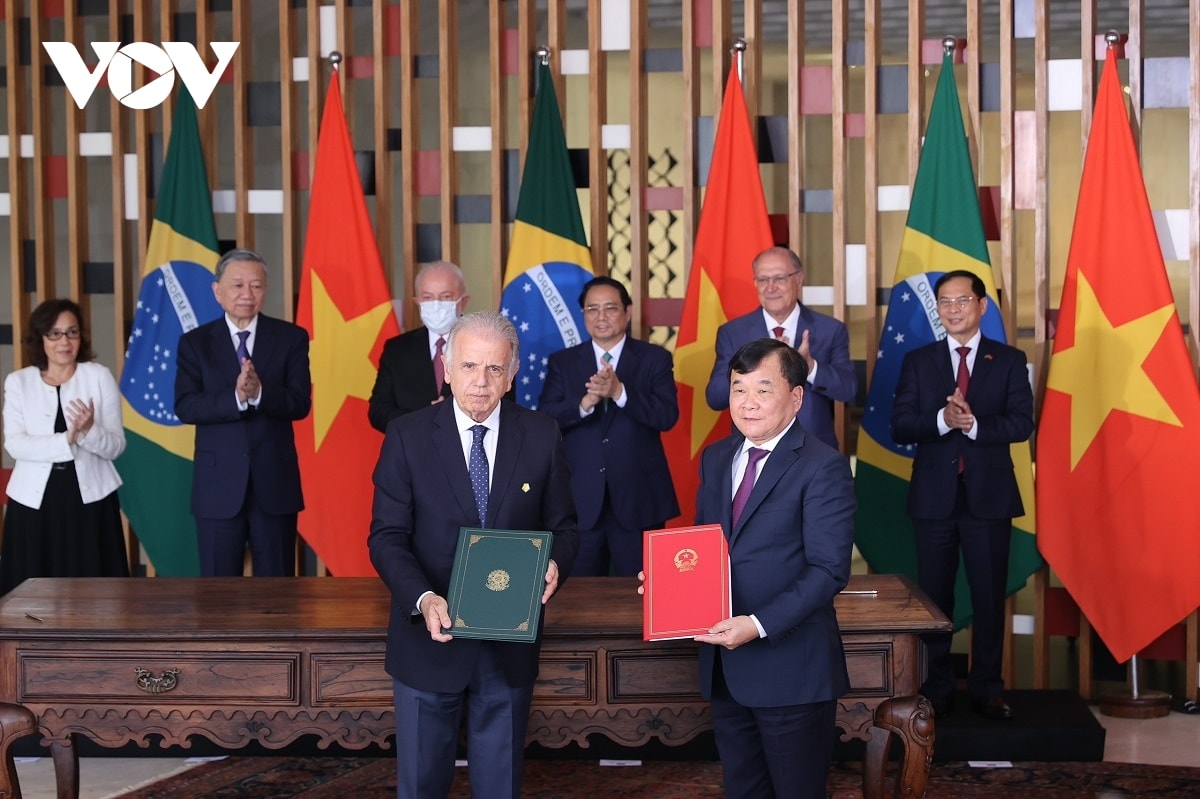 thủ tướng phạm minh chính và tổng thống brazil họp báo chung sau hội đàm hình ảnh 6 thu tuong pham minh chinh va tong thong brazil hop bao chung sau hoi dam hinh anh 6