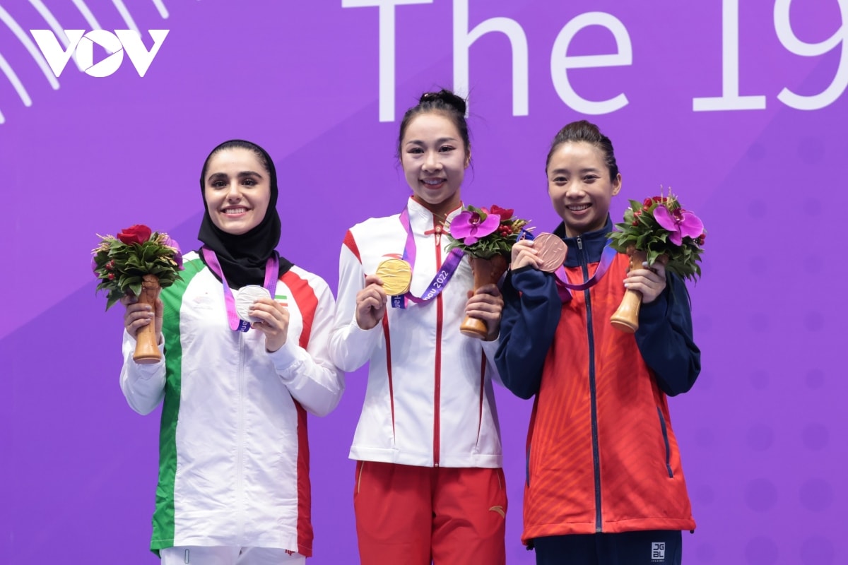 dương thúy vi nói gì khi giành huy chương asiad 19 theo kịch bản không tưởng hình ảnh 1 duong thuy vi noi gi khi gianh huy chuong asiad 19 theo kich ban khong tuong hinh anh 1