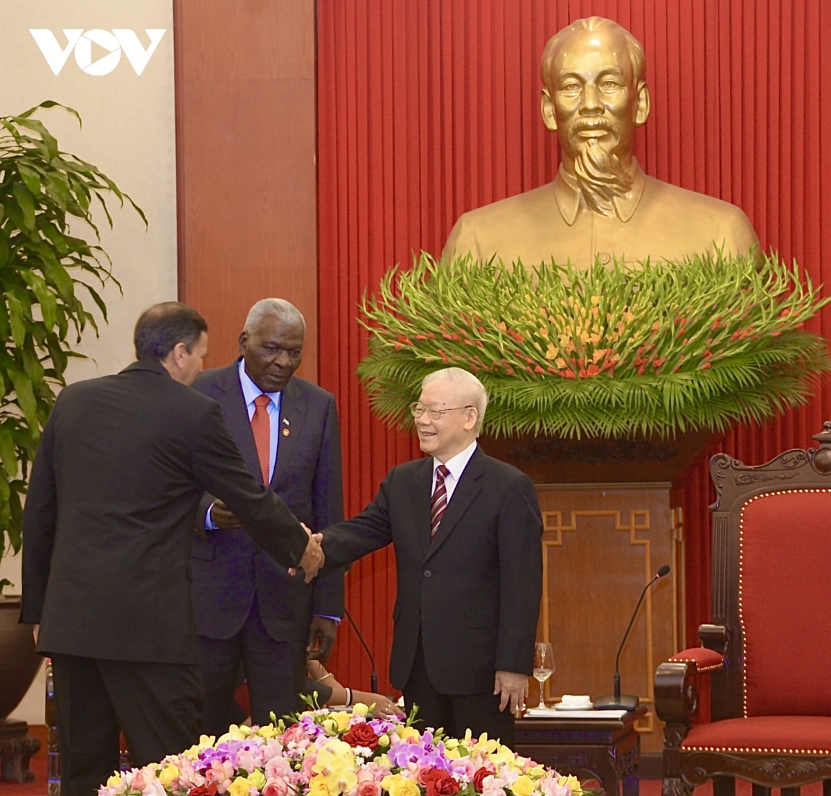 tổng bí thư nguyễn phú trọng tiếp chủ tịch quốc hội cuba esteban lazo hernandez hình ảnh 3 tong bi thu nguyen phu trong tiep chu tich quoc hoi cuba esteban lazo hernandez hinh anh 3