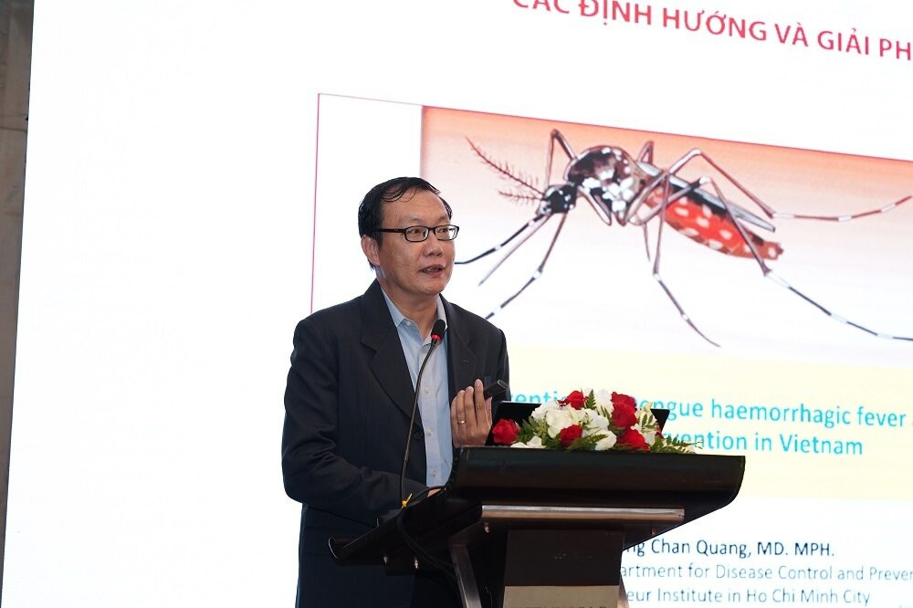ThS.BS. Lương Chấn Quang, Phó Trưởng Khoa Kiểm soát Phòng ngừa bệnh tật, Viện Pasteur TP.HCM.