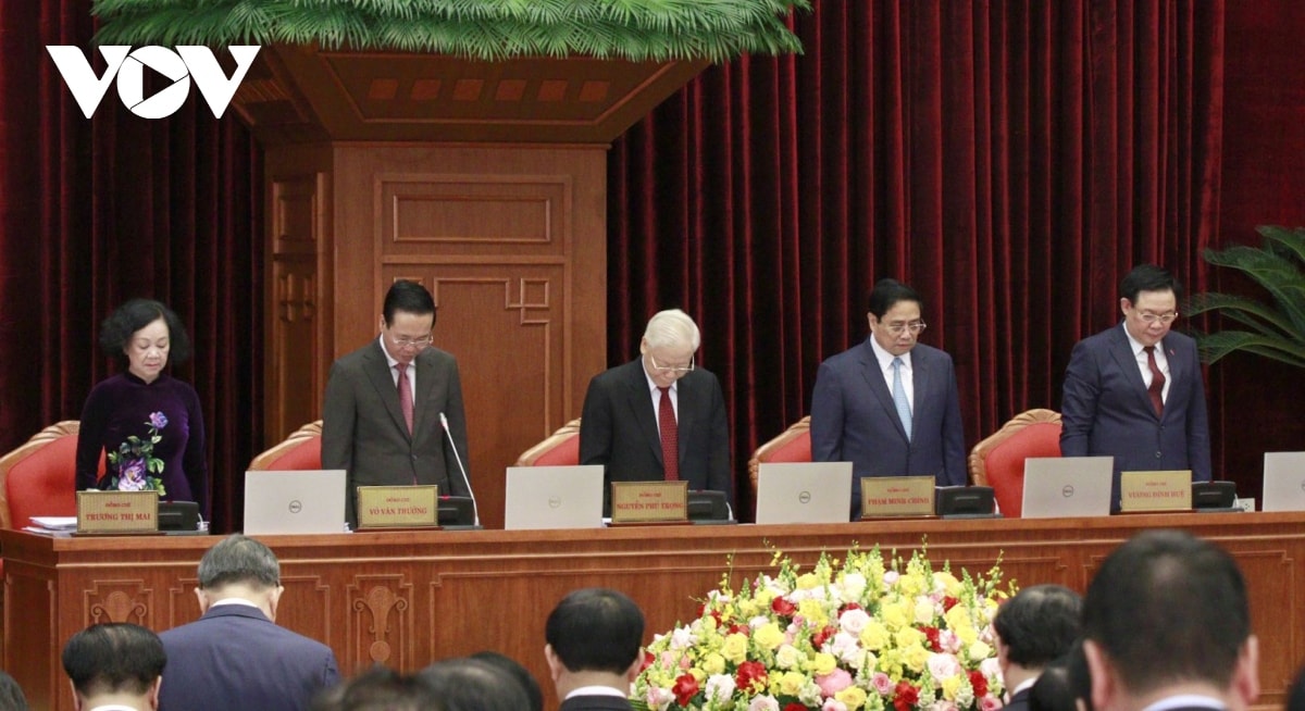 khai mạc hội nghị lần thứ 8 ban chấp hành trung ương khoá xiii hình ảnh 1 khai mac hoi nghi lan thu 8 ban chap hanh trung uong khoa xiii hinh anh 1