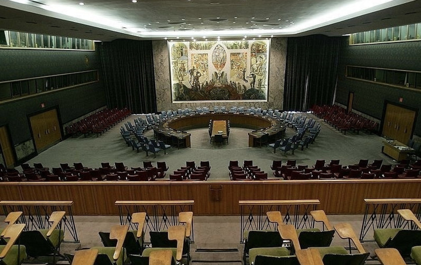 Liên hợp quốc họp khẩn hôm 8/10 thảo luận về tình hình căng thẳng dài Gaza và Israel. (Ảnh: Getty)