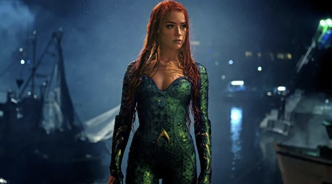 Amber Heard trong Aquaman.