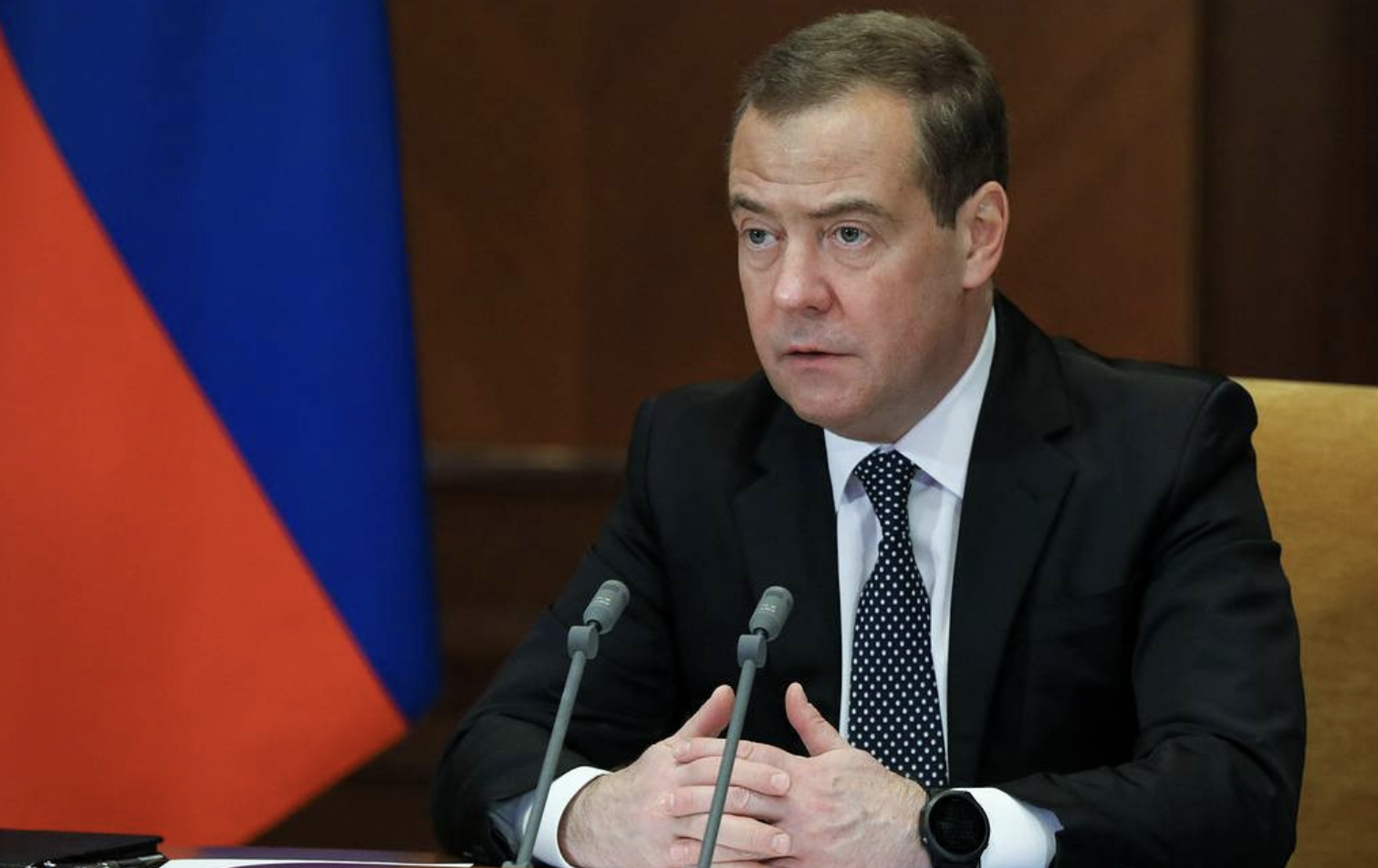 Phó Chủ tịch Hội đồng An ninh quốc gia Nga Dmitry Medvedev. (Ảnh: TASS)