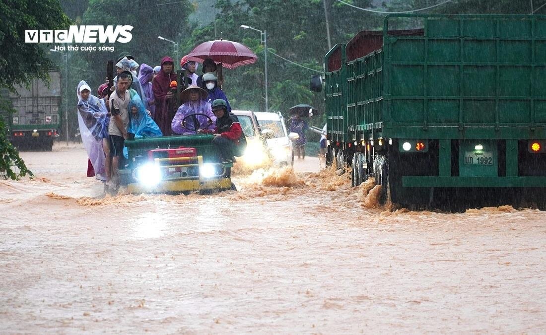 Miền Trung tiếp tục mưa trắng trời. (Ảnh minh hoạ: Trọng Tùng)