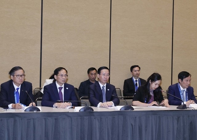 chu tich nuoc vo van thuong trao doi voi lien minh doanh nghiep hoa ky - apec hinh anh 1