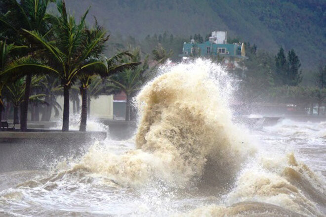 Khả năng có 1 cơn bão hoặc áp thấp nhiệt đới trên Biển Đông trong 1 tháng tới. (Ảnh minh hoạ)