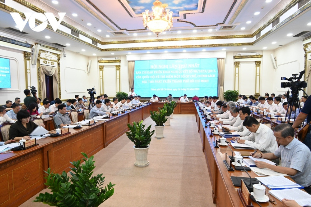 thu tuong chu tri hoi nghi ve trien khai co che dac thu phat trien tp.hcm hinh anh 2