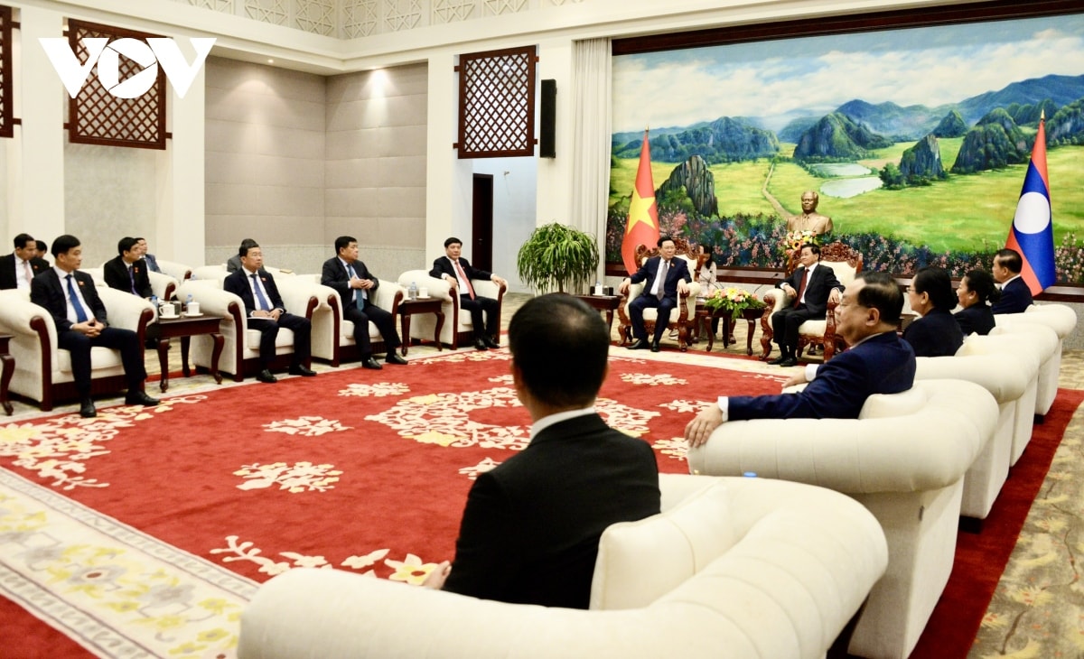 chu tich quoc hoi vuong Dinh hue hoi kien tong bi thu, chu tich nuoc lao hinh anh 3