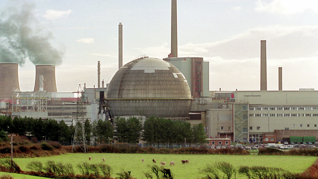 Hình ảnh nhà máy hạt nhân Sellafield. (Ảnh: Getty)